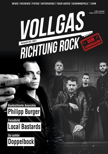 Vollgas Richtung Rock - Magazin Ausgabe 02/2021