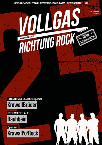 Vollgas Richtung Rock - Magazin Ausgabe 02/2022